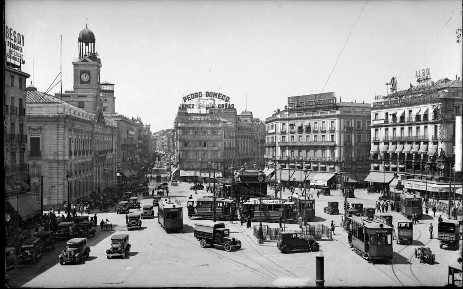 Город Мадрид, Испания 1932 год. фото из ria.ru