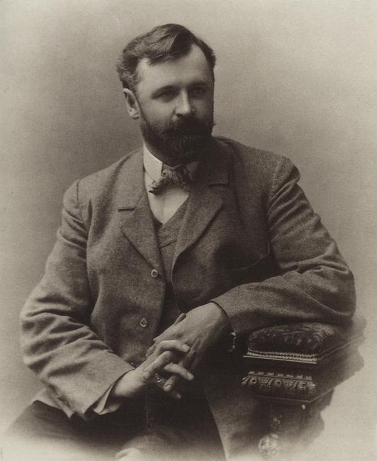 Константин Коровин. Фотография 1893 г. Париж. Франция. Источник: сайт kkorovin.ru