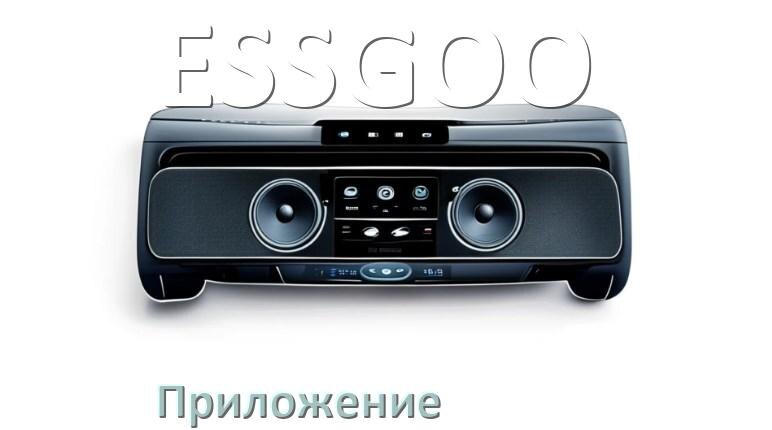 
Приложение для магнитолы ESSGOO на iPhone и телефон Android для подключения и настройки