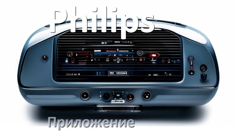 
Приложение для магнитолы Philips на iPhone и телефон Android для подключения и настройки