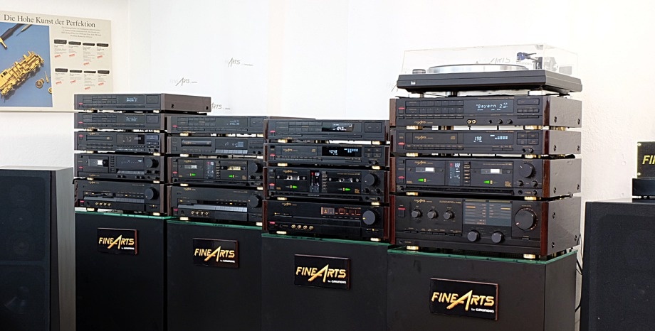 Аудиофильская серия аппаратуры Grundig Fine Arts