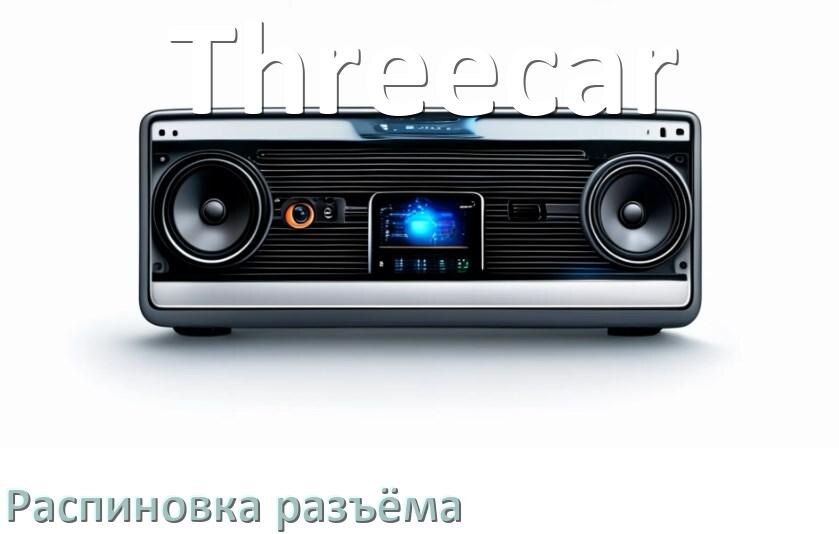 
Распиновка разъёма магнитолы Threecar Андроид по цветам проводов