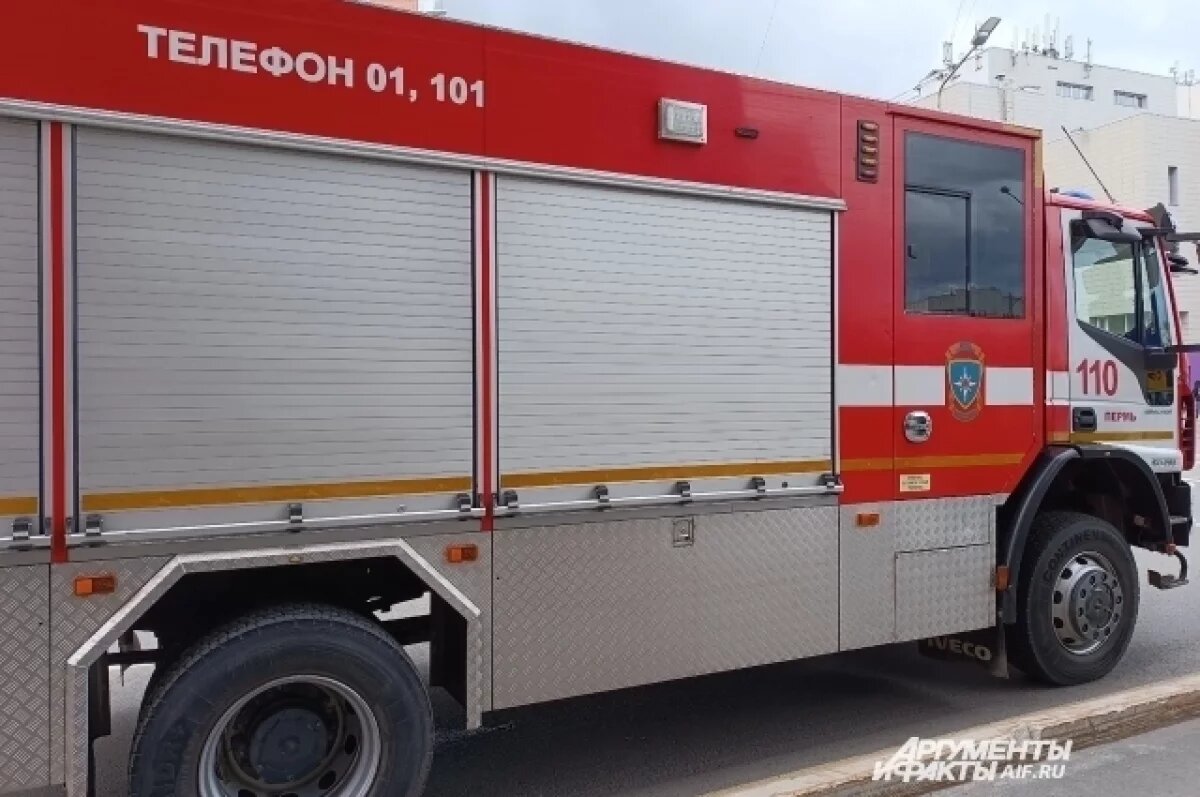    МЧС рассказали подробности пожара в двухквартирном доме в Перми
