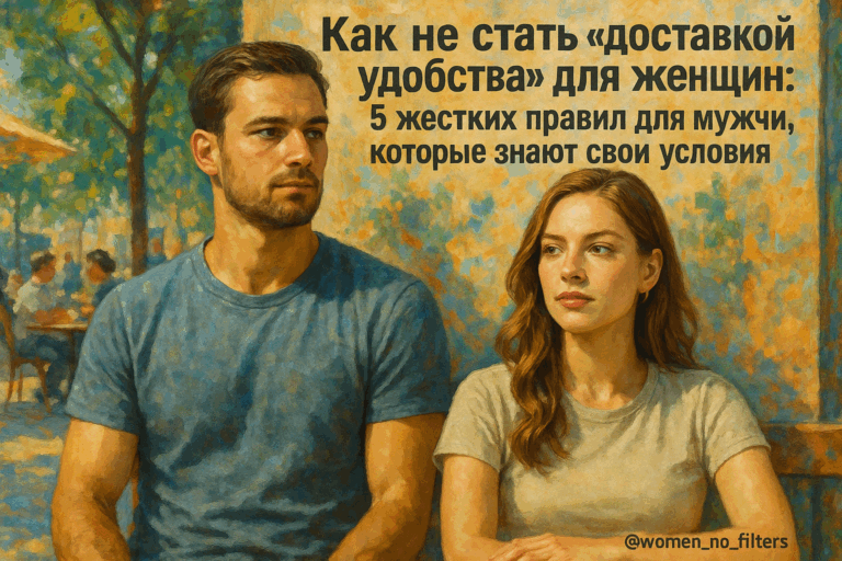    Как не стать «доставкой удобства» для женщин: 5 жестких правил для мужчин, которые знают свои условия admin