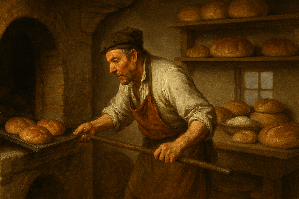    Число 13 в средние века стало «пекарской дюжиной» и не несло ничего мистического, лишняя булка была лишь страховкой от недовеса.