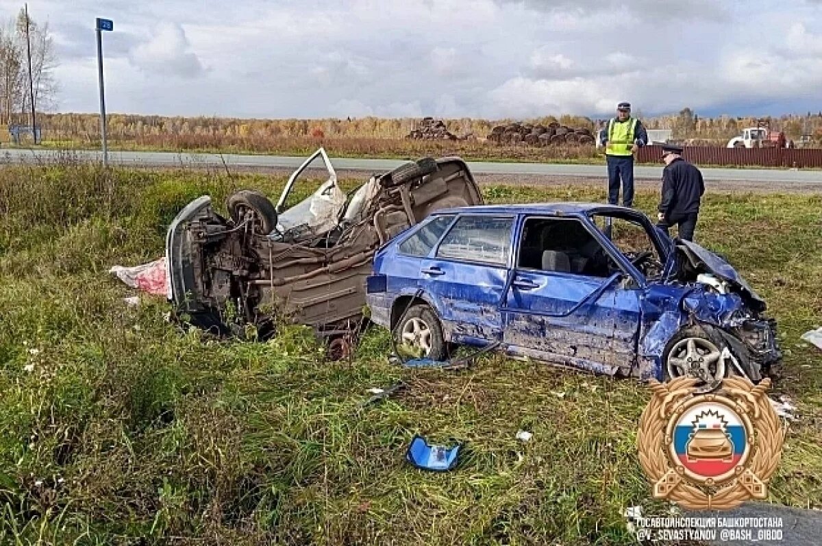   19-летний водитель в Башкирии спровоцировал ДТП со смертельным исходом