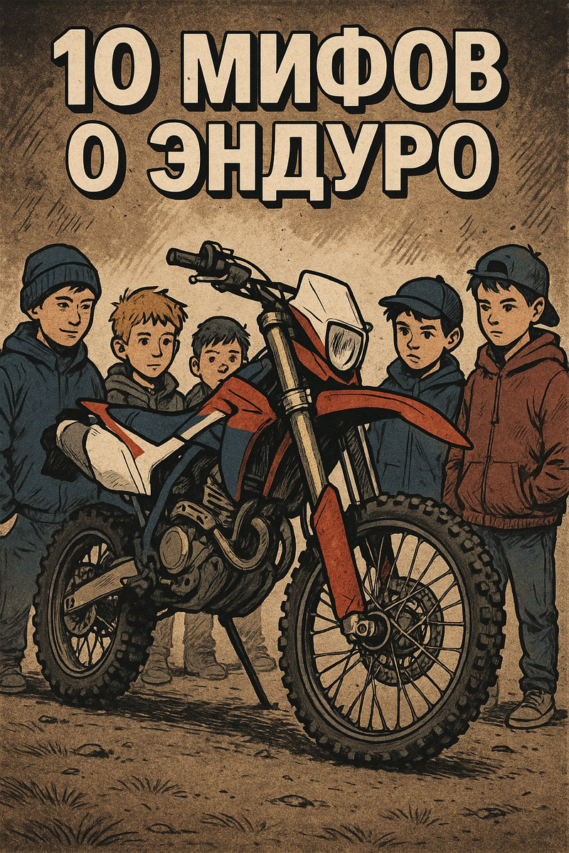 10 популярных мифов и страхов о питбайках