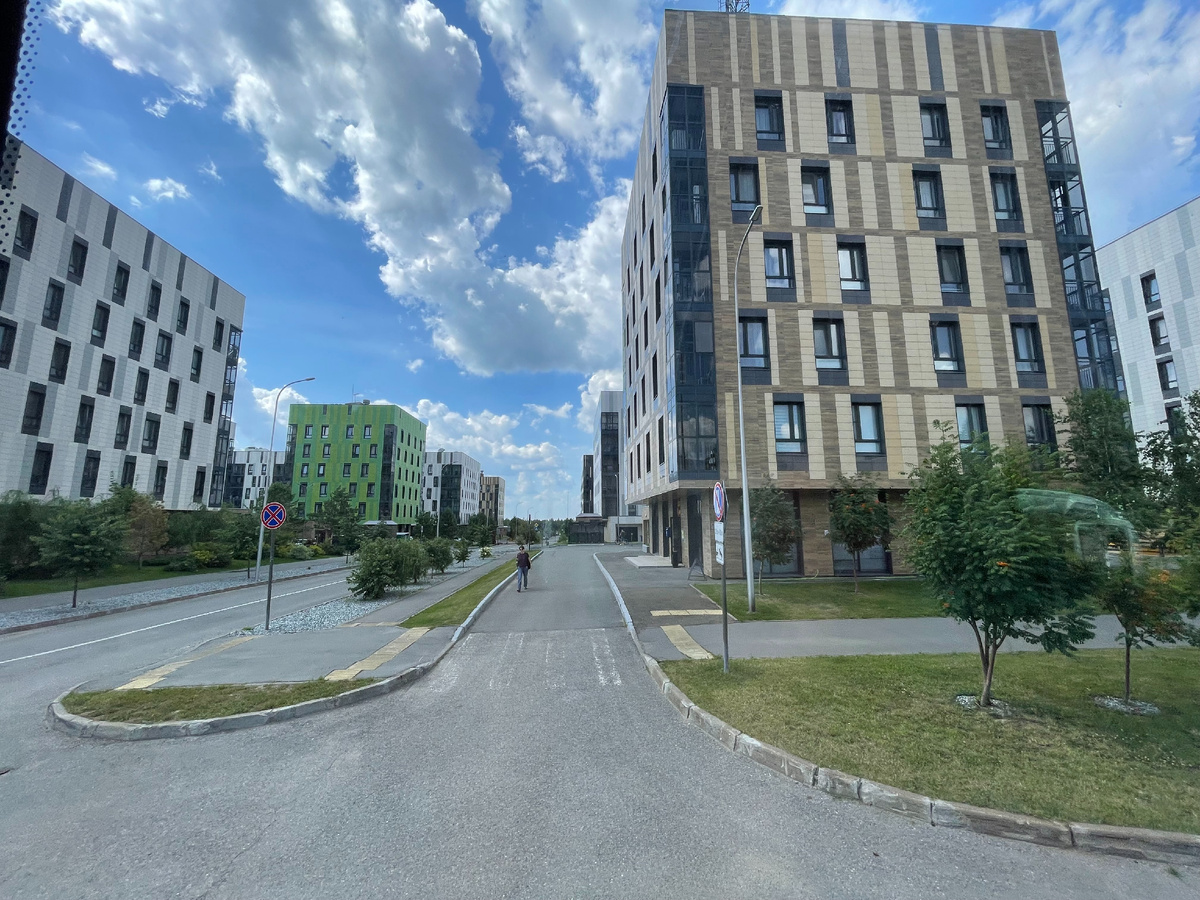 Иннополис. Одна из улиц города. Фото Natalya Dolidenok