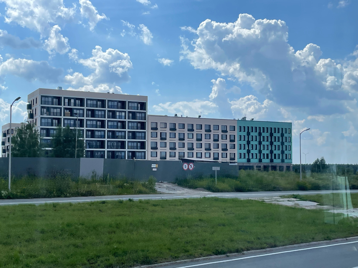 Иннополис. Строящийся жилой квартал. Фото natalya Dolidenok