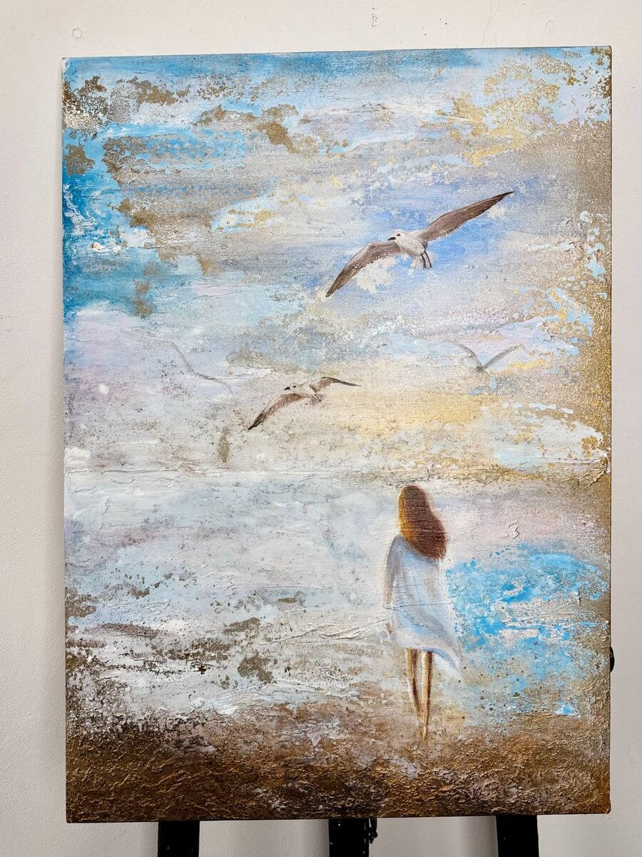 Картина "Мое состояние". Автор Лариса Плахотнюк