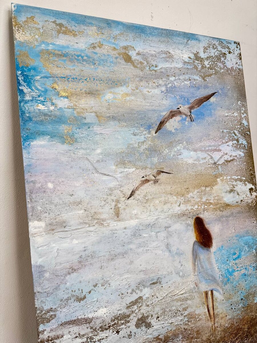 Картина "Мое состояние". Автор Лариса Плахотнюк