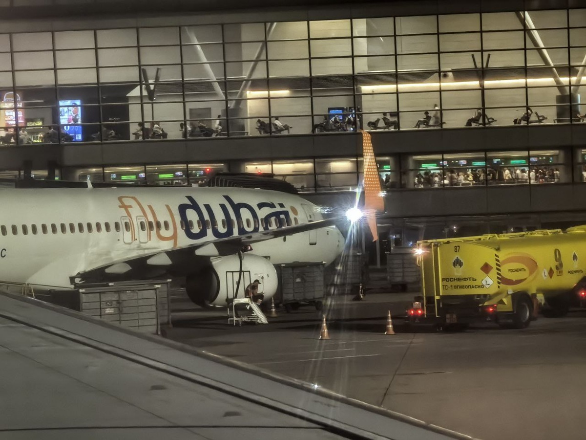 Flydubai - вылет из Внуково