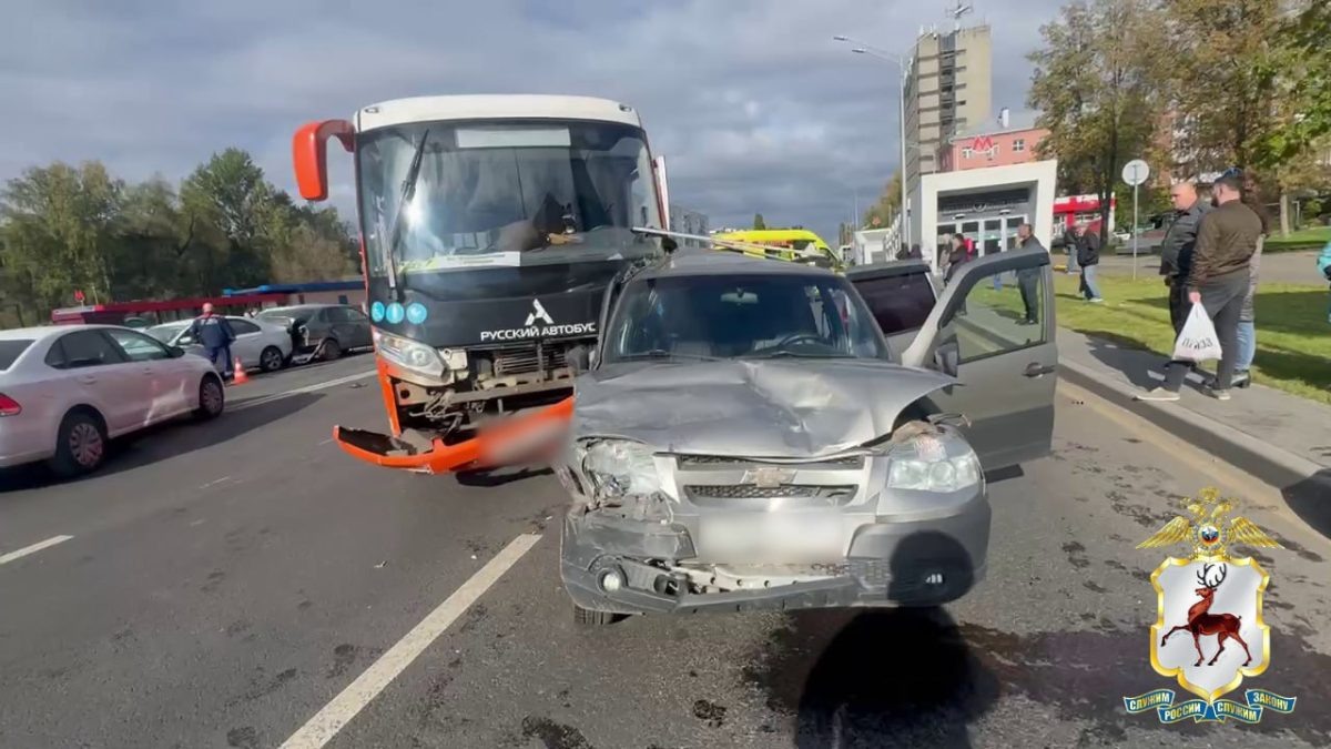    Пассажиры автобуса не пострадали