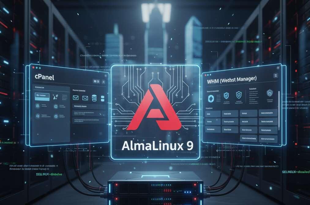 Установка cPanel & WHM на AlmaLinux 9