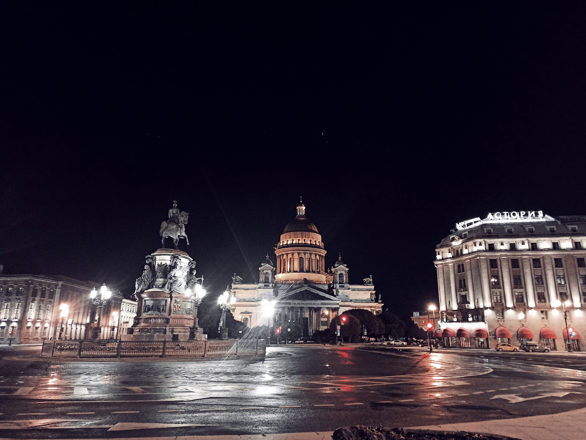 Наша прошлогодняя ночная прогулка вдвоем с подругой