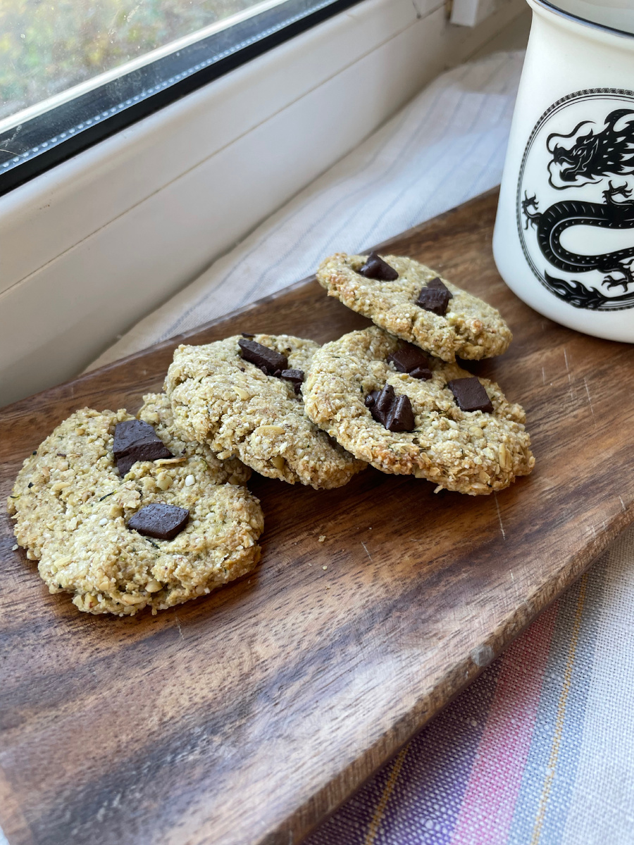 Полезные печенья (рецепт в тг канале, ссылка на который в конце статьи) 