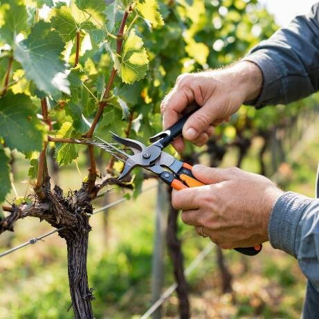 Обрезка является одним из важнейших этапов подготовки винограда к зиме
