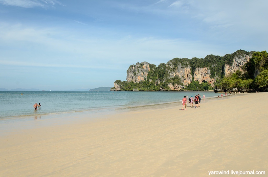 Пляж Рейли, Краби, Таиланд
