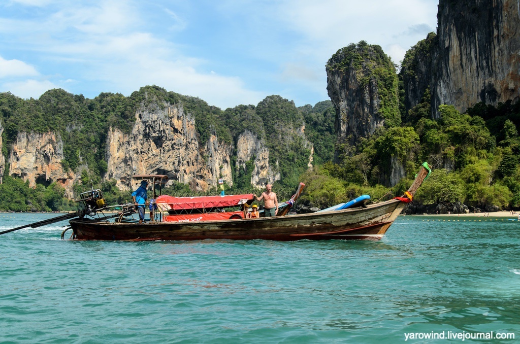 Пляж Рейли, Краби, Таиланд