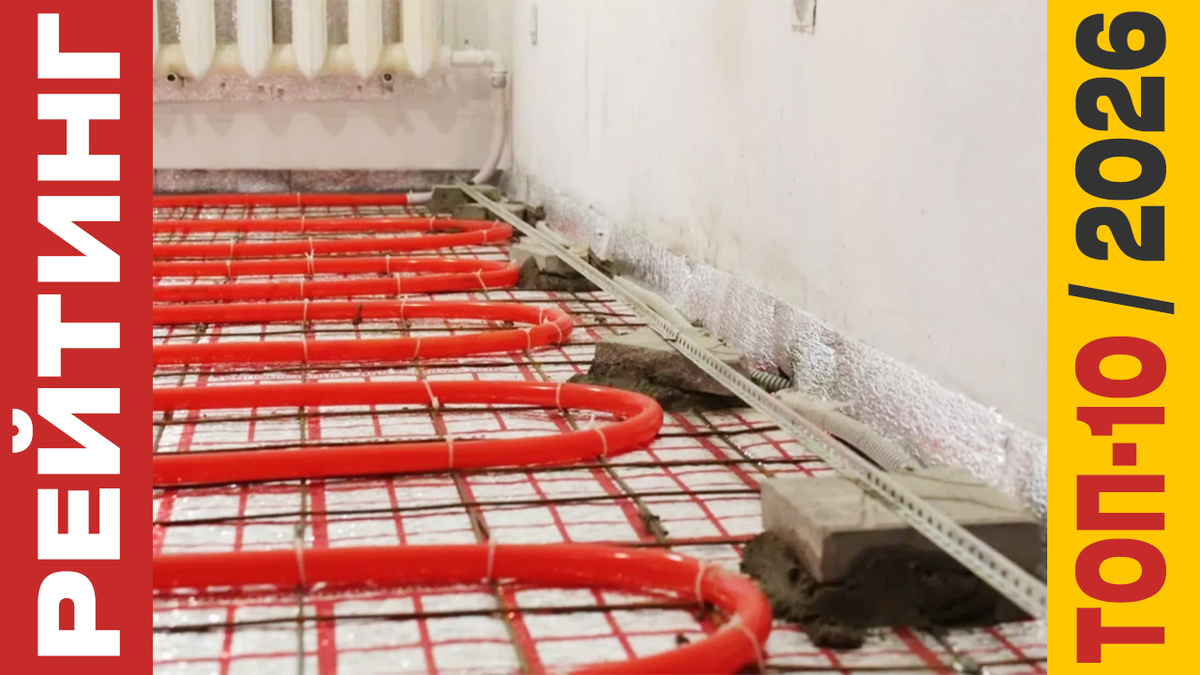 ТОП-10 Труб для тёплого пола 2026 года: Рейтинг лучших моделей