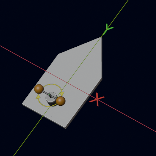 Единая система-корабль, Корпус+электродвигатель+противовесы. 