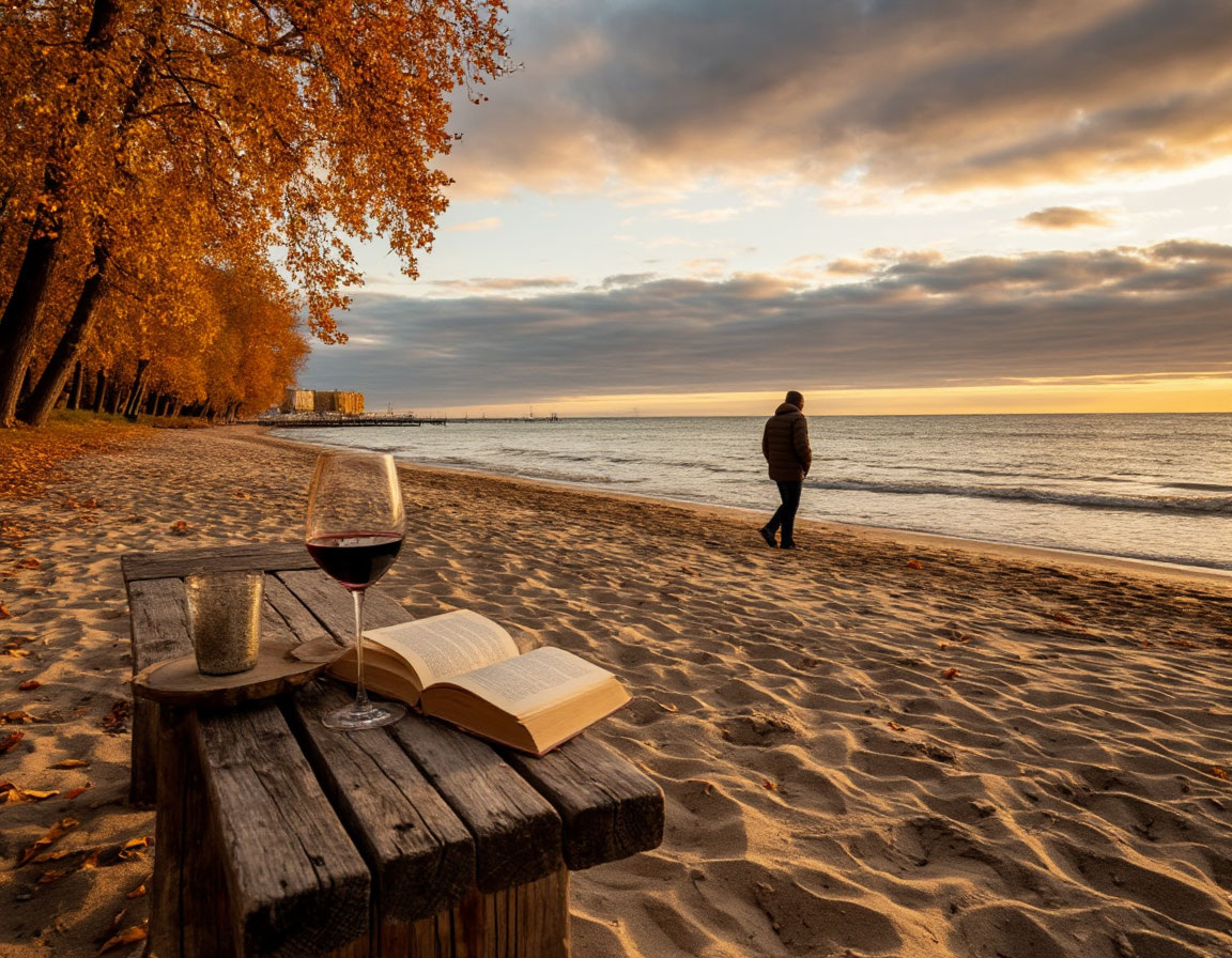 Осень. Море. Уединение