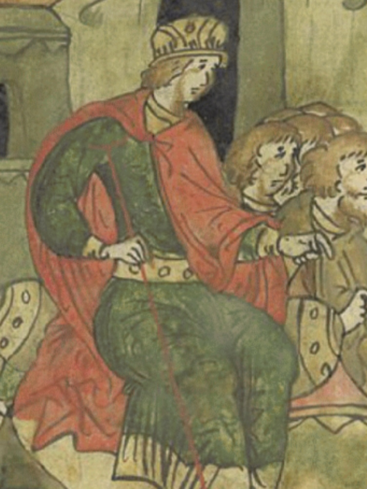 Даниил Романович на илюстрации Лицевого летописного свода Ивана Грозного