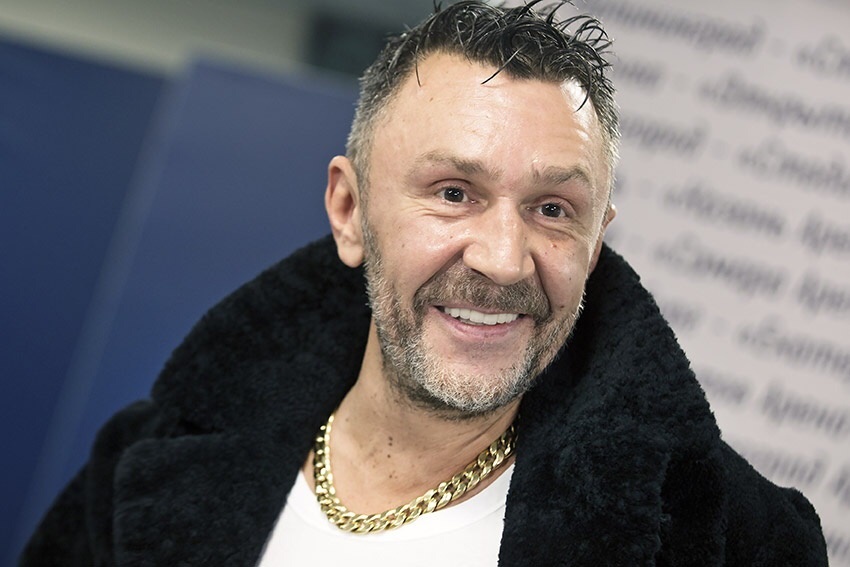 Сергей Шнуров фронтмэн группы "Ленинград".