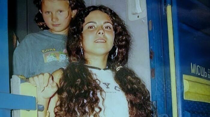 Настя Каменских в юности