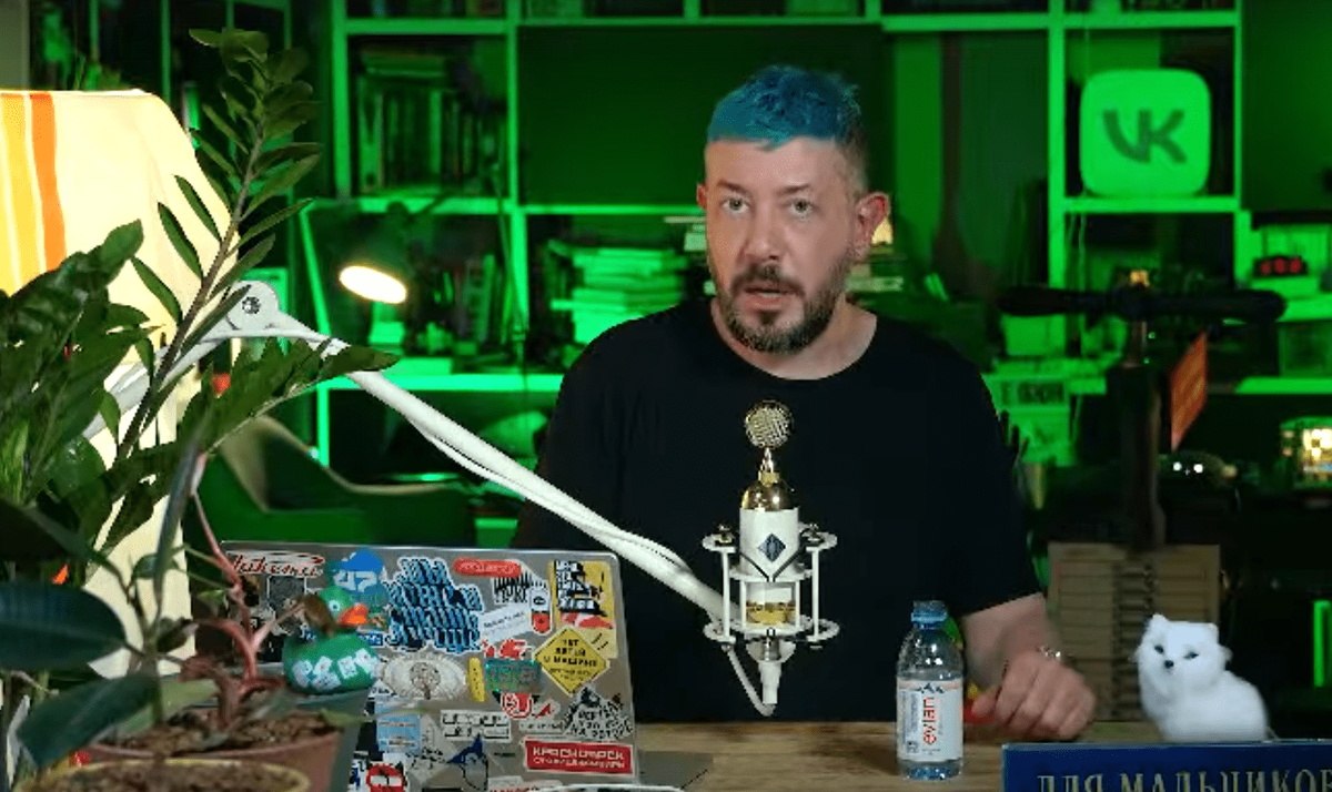    Артемий Лебедев. Архивное фото: стоп-кадр из выпуска новостей Лебедева