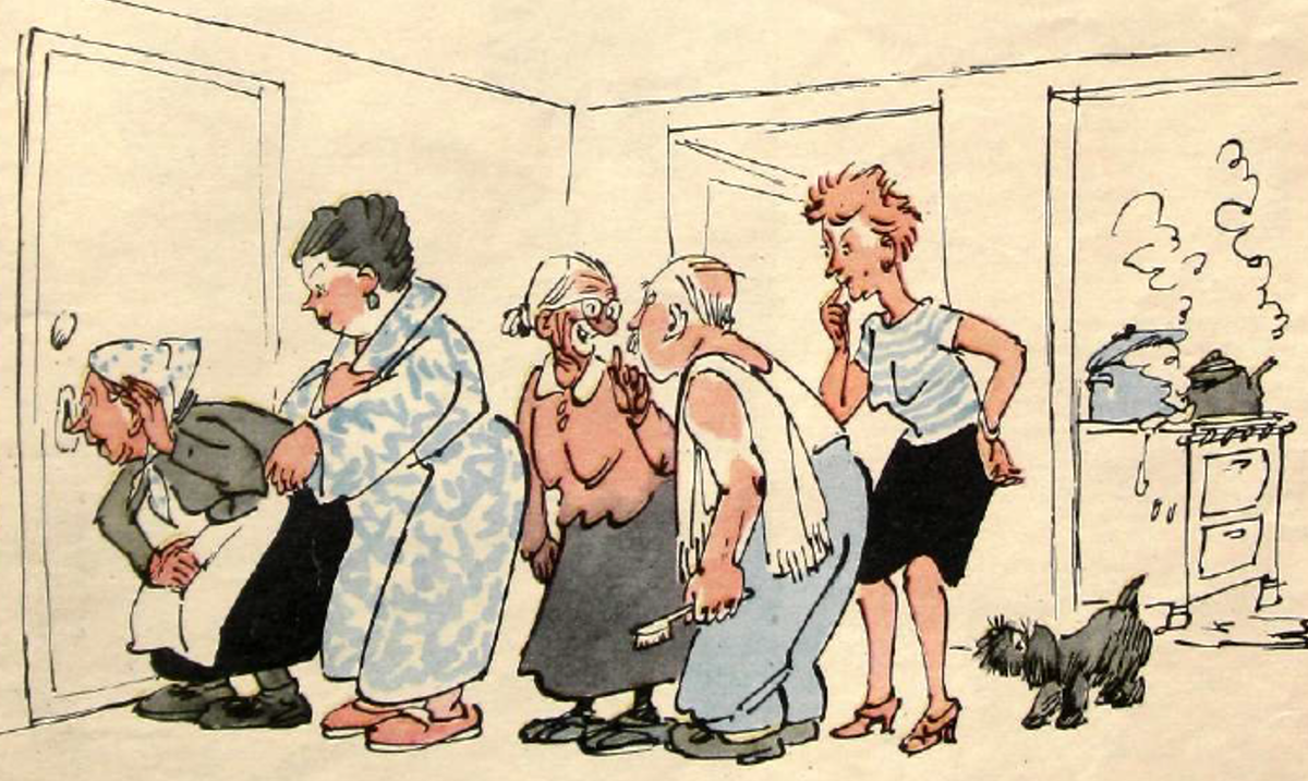 Первое знакомство с новым соседом