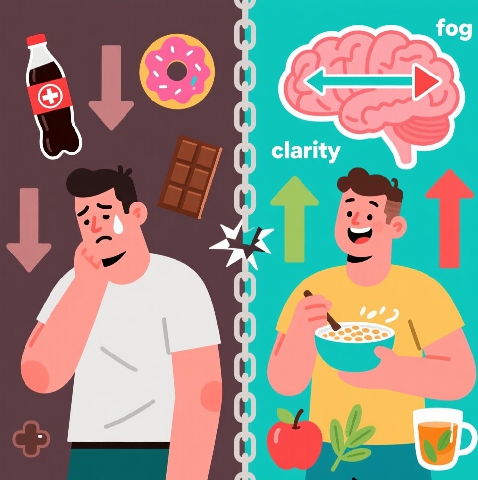 Анатолий был классическим «сахарным наркоманом», хотя сам бы в этом никогда не признался.