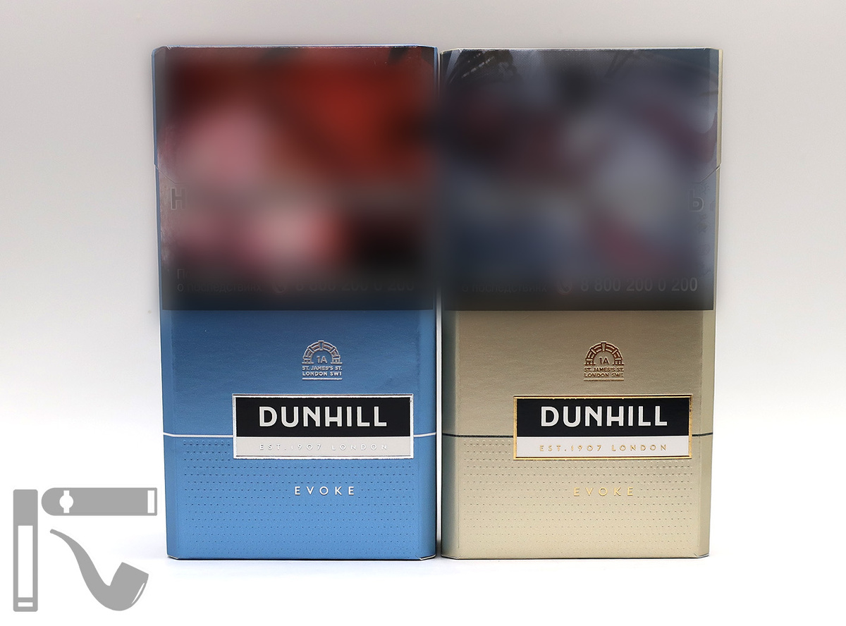 Сигареты Dunhill Evoke. Фото: © канал "Уголок Курильщика"