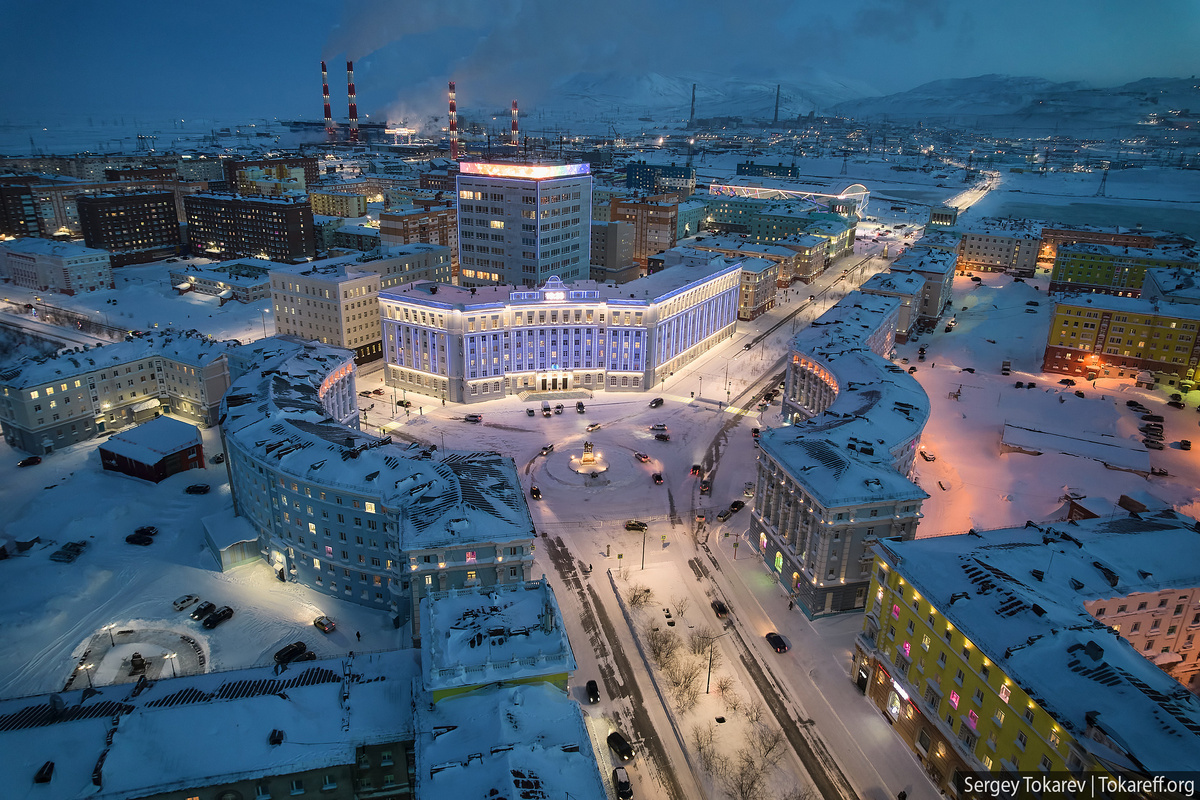 Норильск сегодня. Фото: m.fotostrana.ru / Сергей Токарев