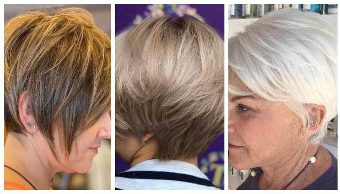 15 стильных стрижек с челкой для женщин в возрасте