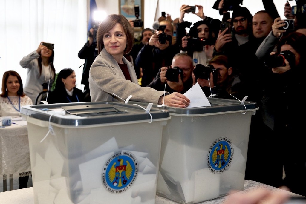    Фото © Facebook (признан экстремистской организацией и запрещён на территории Российской Федерации) / Maia Sandu