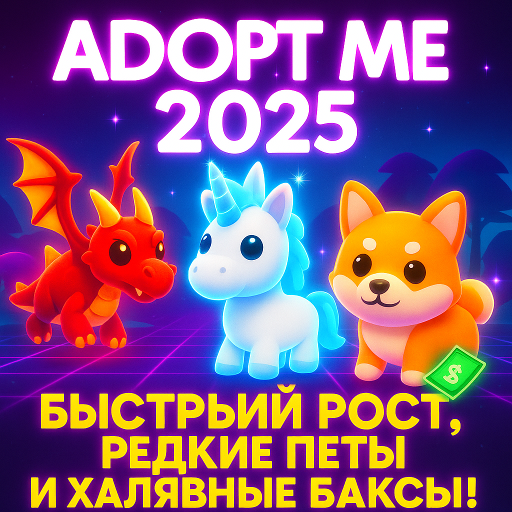 #AdoptMe #Roblox #Прокачка #Трейды #Промокоды