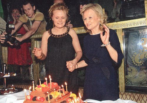 Мария Донцова с мамой