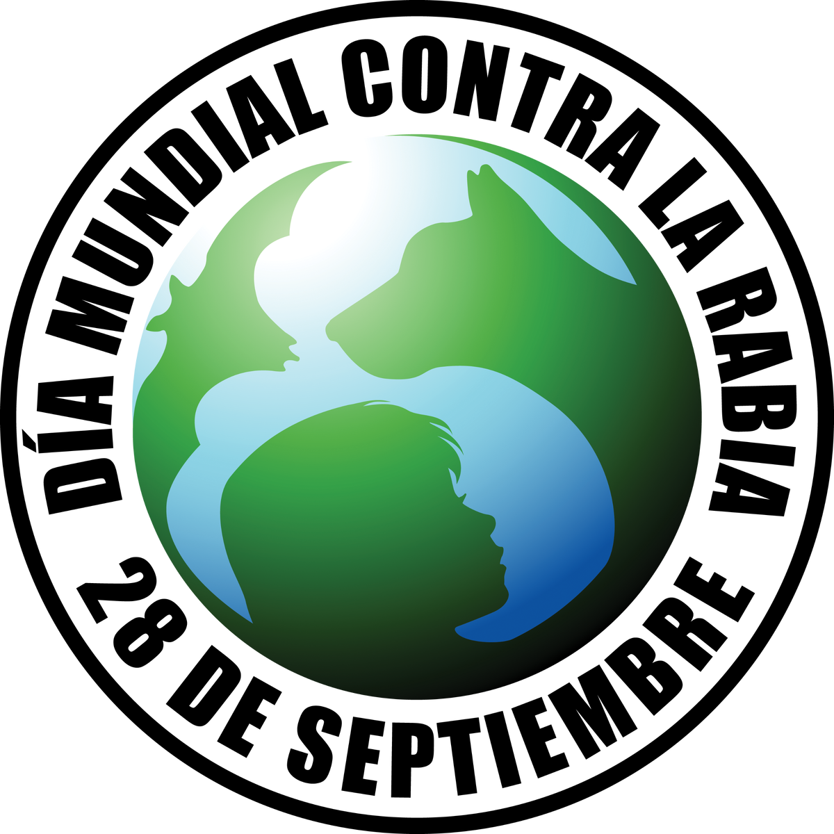 Эмблема Всемирного дня борьбы против бешенства