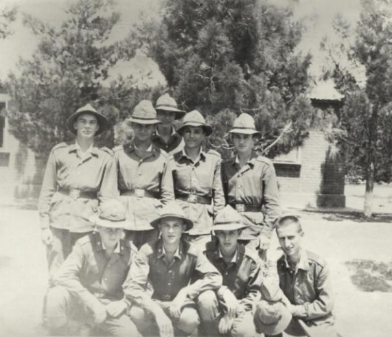 Новобранцы - "весенники" в Термезском погранотряде