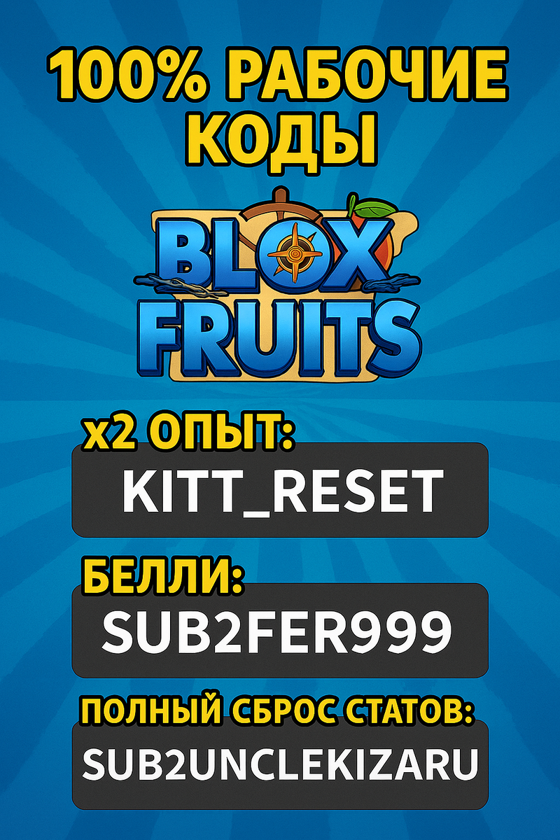#BloxFruits #Roblox #КодыBloxFruits #Промокоды #Игры