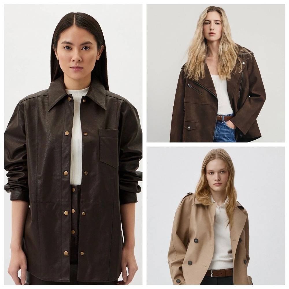 Модели кожаной куртки