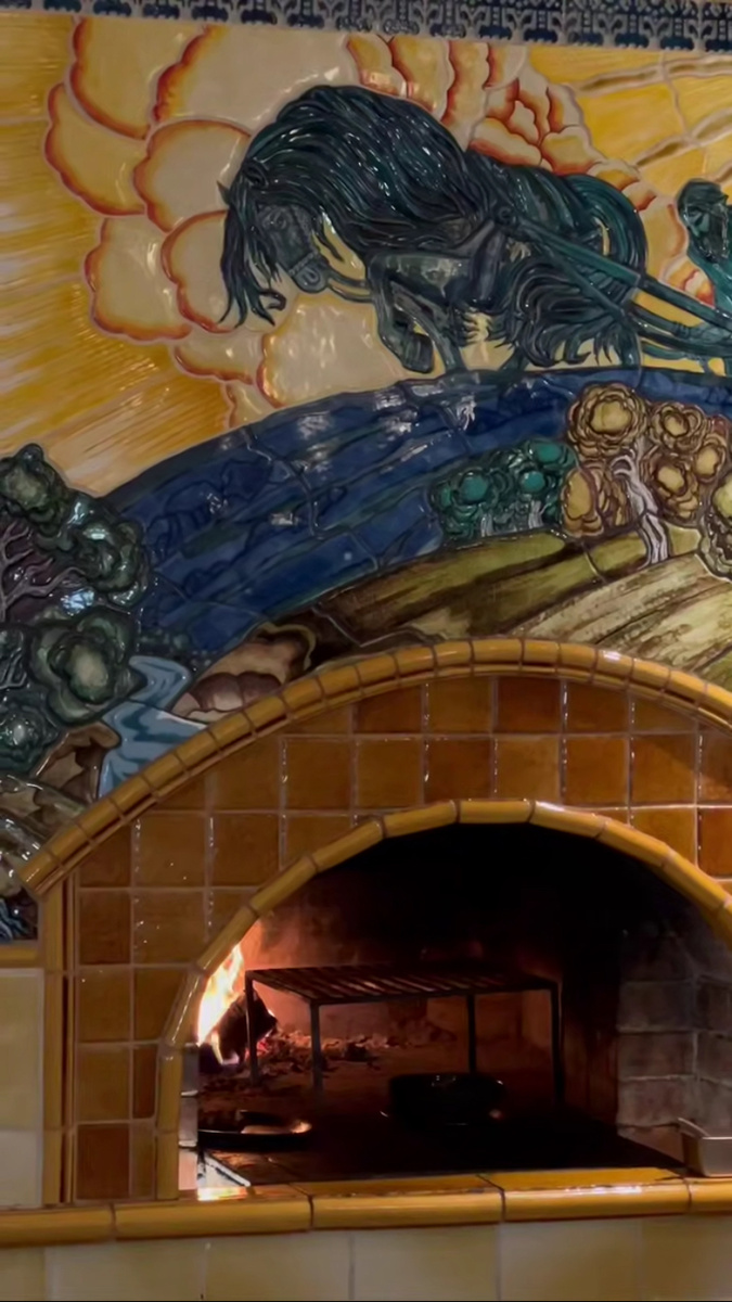 Ее величество Печь. Фото автора.