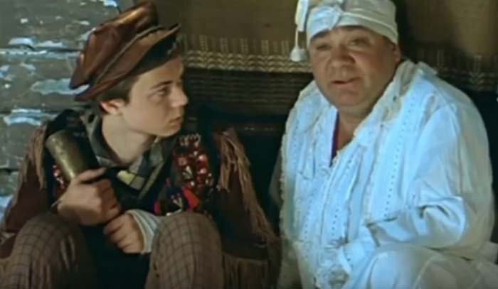 Евгений Леонов с сыном Андреем. Фото: stuki-druki.com
