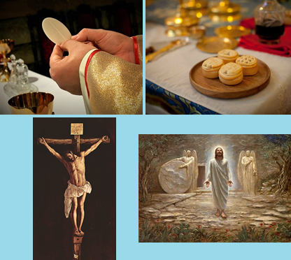 Спор об опресноках или о хлебе причастия у католиков (слева) - это вовсе не предпочтение пресного и квасного хлеба (у православных, на картинке справа). Это спор о символах религии. У католиков - это вера в смерть, в православных - в воскресение.