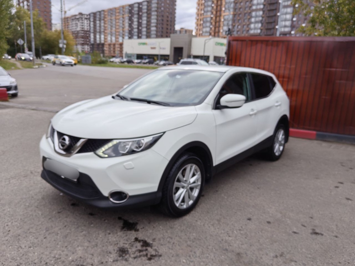 Ниссан Кашкай вид спереди