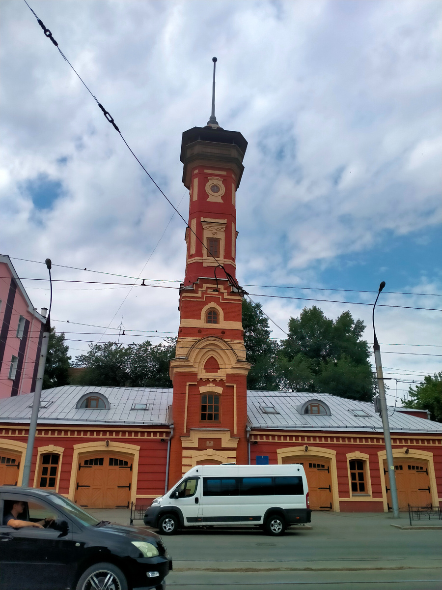 Каланча 1901 г постройки. 