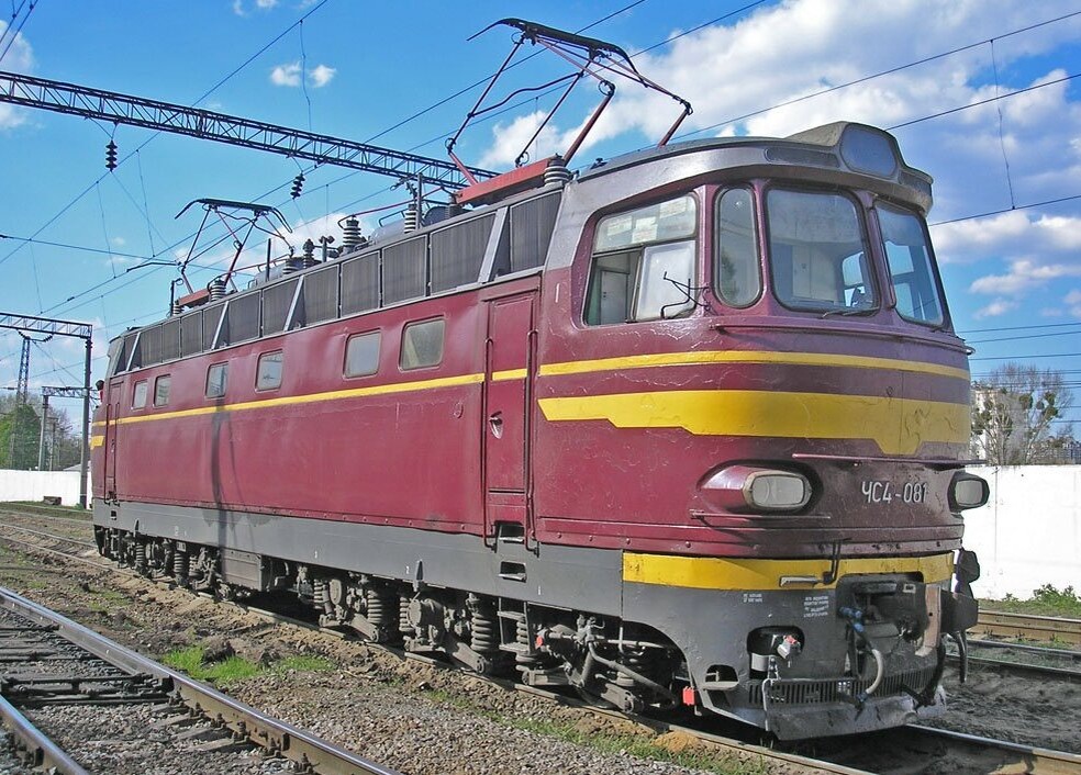 ЧС4-081. ТЧ-Киев-Пасс. Автор Д.Сологуб. Паровоз ИС.