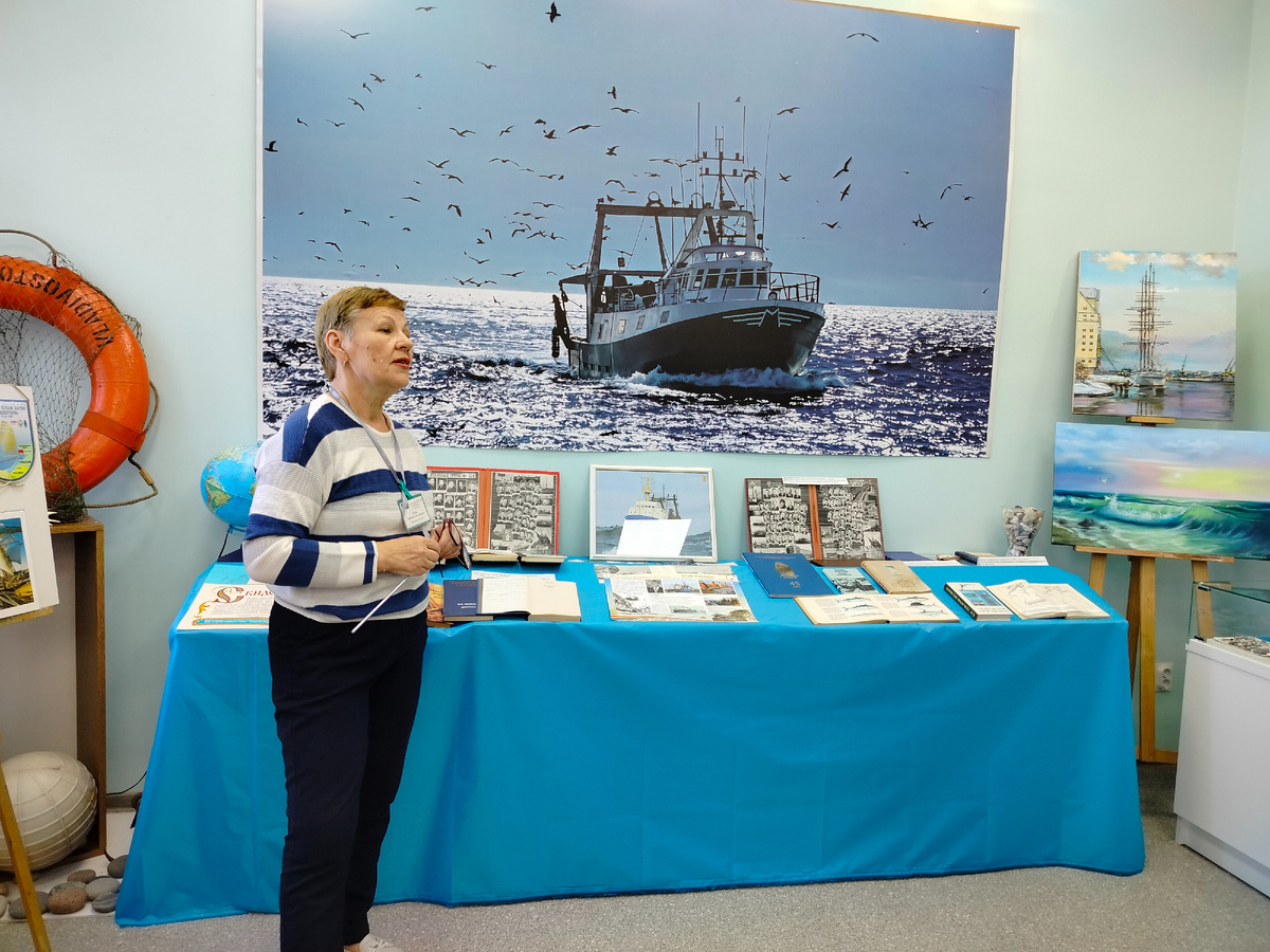 Любовь Александровна Дядык, смотритель музея