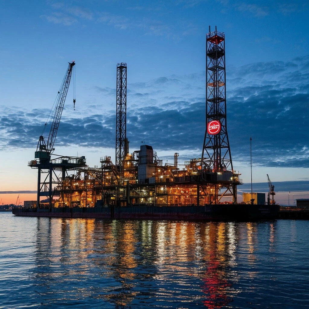 Нефтяное месторождение — вышка, на которой не видно местных флагов, зато развевается корпоративный логотип, а выручку переводят на счета в Лондоне.